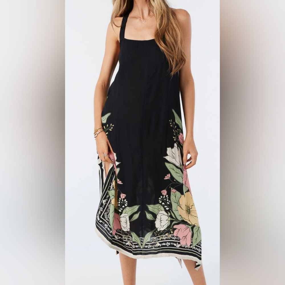 O'Neill Sunnyside Spencer Black Dress Cover-Up